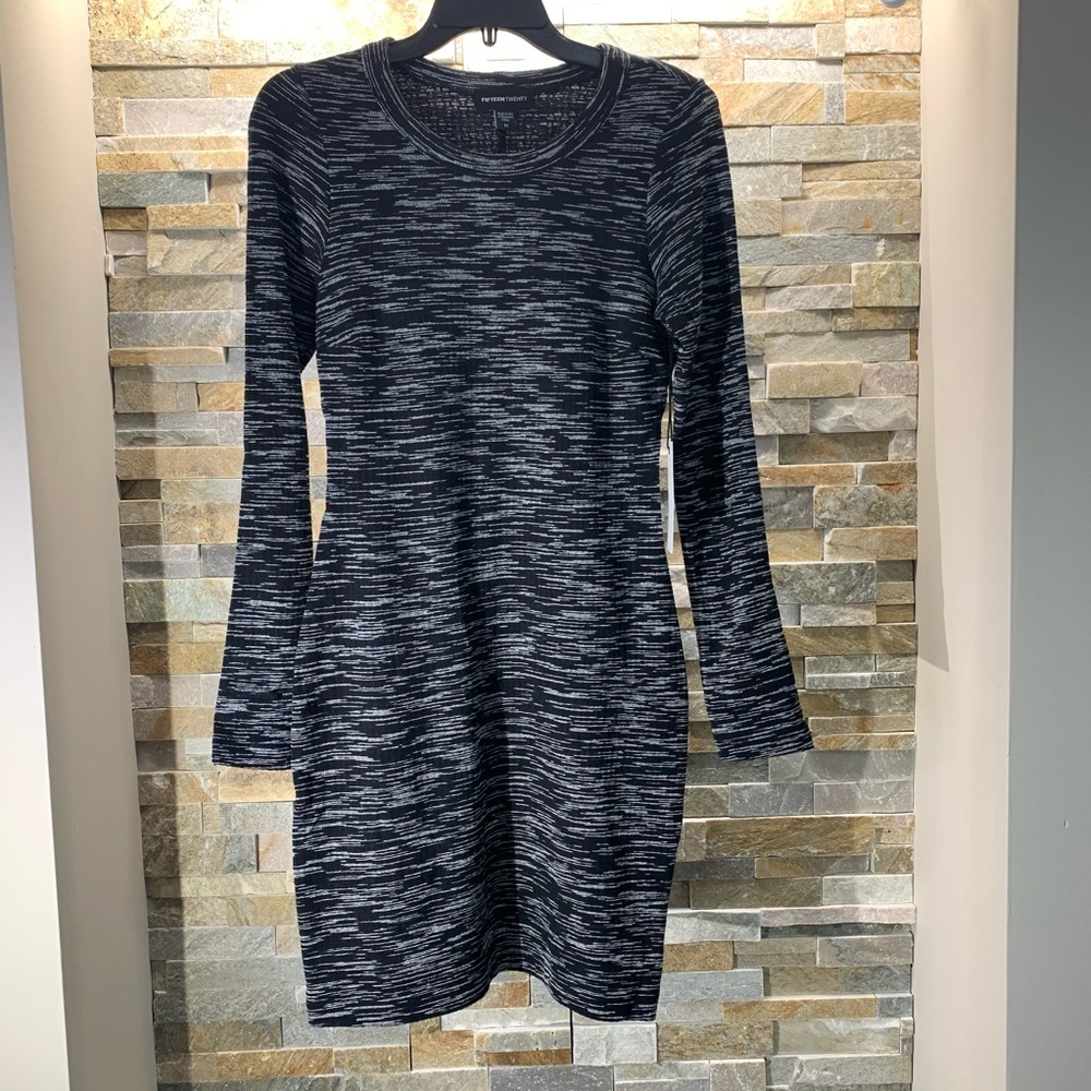 Fifteen Twenty Textured Knit Dress - Picture 3 of 6